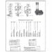 hydraulicplanet Technical drawing and ordering code chart for P120 SERIES MONOBLOCK CONTROL VALVES, including diagrams, measurements, lever options, and configuration codes.