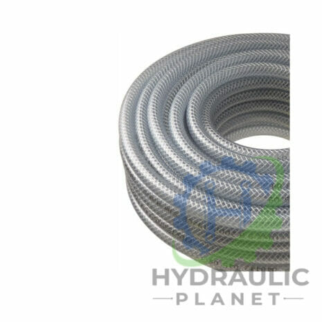 TRICOFLEX CLEAR PVC HOSE- MULTIPURPOSE 30MT COILS-4 CLEAR PVC MULTIPURPOSE BRAIDED HOSE