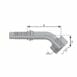 METRIC FEMALE 24° CONE - 45° ELBOW - S TYPE (HEAVY)
