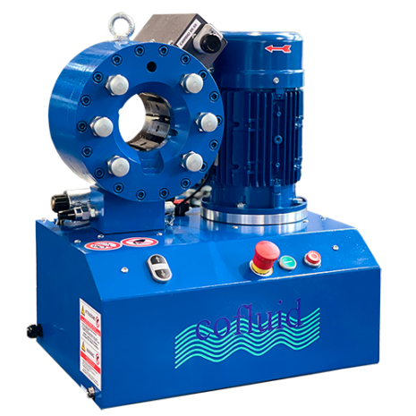O135E HYDRAULIC HOSE CRIMPER 1PH / 3PH O135E Crimping Machine - Compact and efficient hydraulic hose crimping equipment.